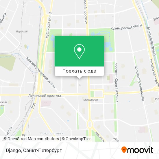 Карта Django