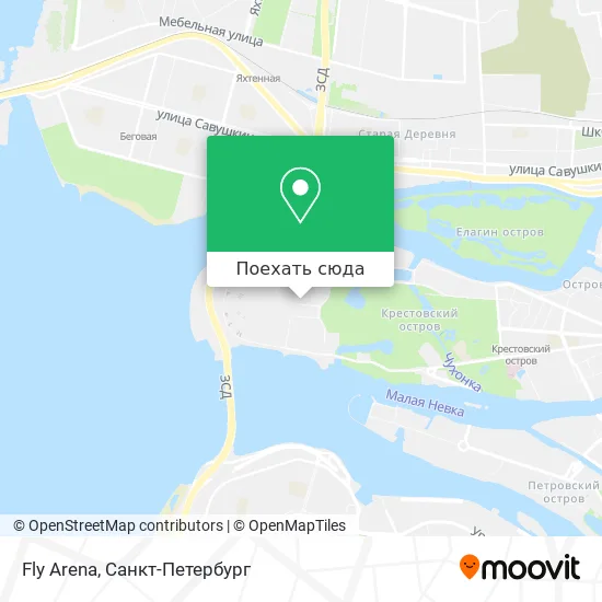 Карта Fly Arena