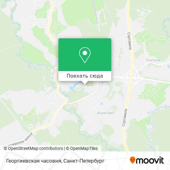Карта Георгиевская часовня