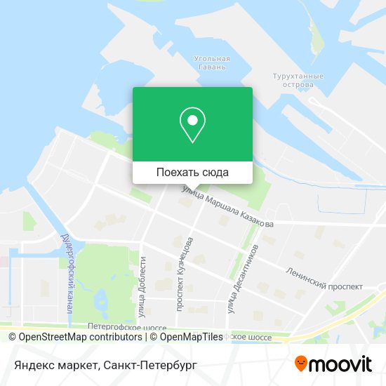 Карта Яндекс маркет