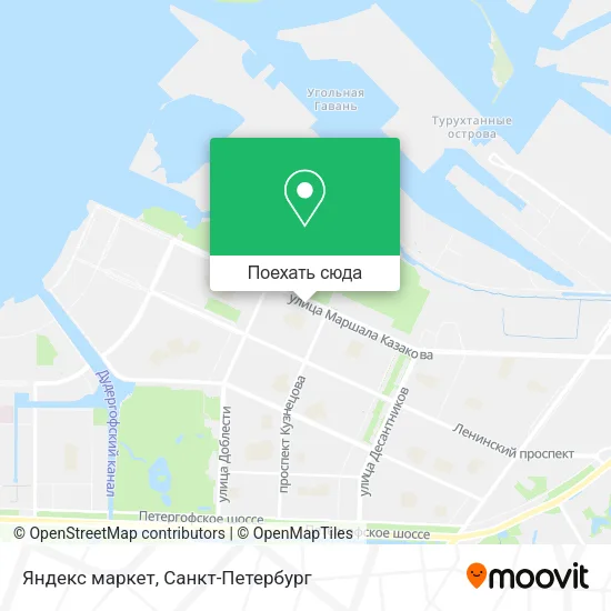 Карта Яндекс маркет