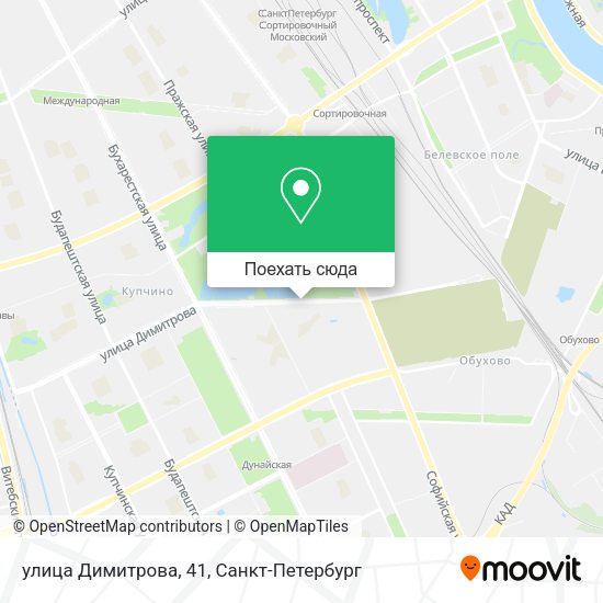 Карта улица Димитрова, 41
