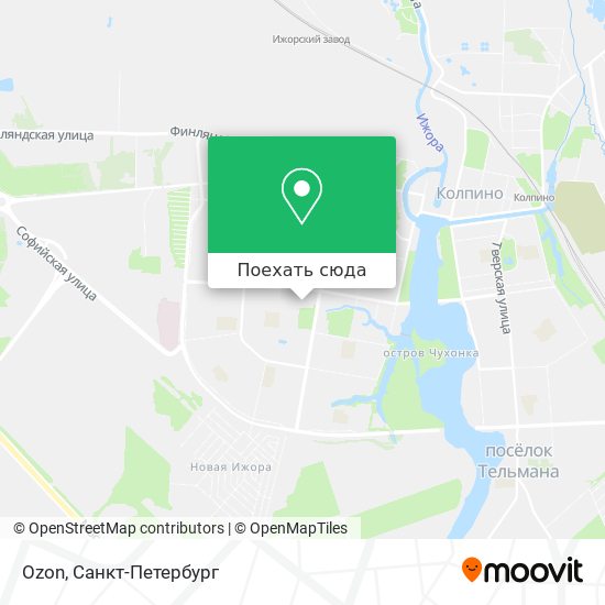 Карта Ozon