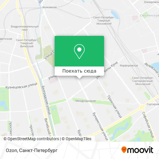 Карта Ozon