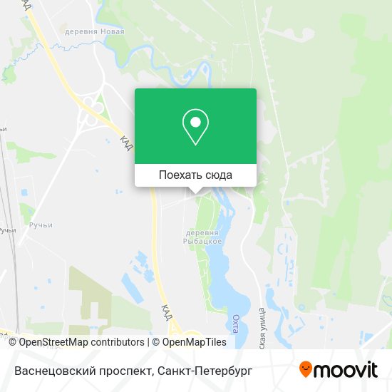Карта Васнецовский проспект