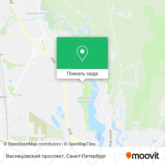 Карта Васнецовский проспект