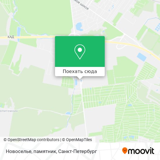 Новоселье карта спб
