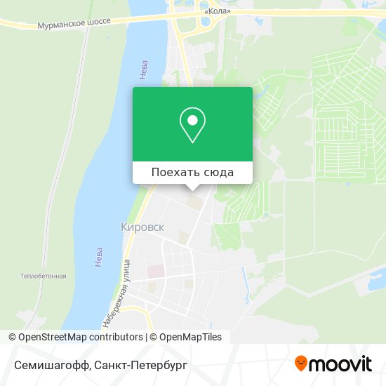 Карта Семишагофф