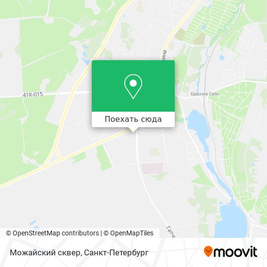 Карта Можайский сквер
