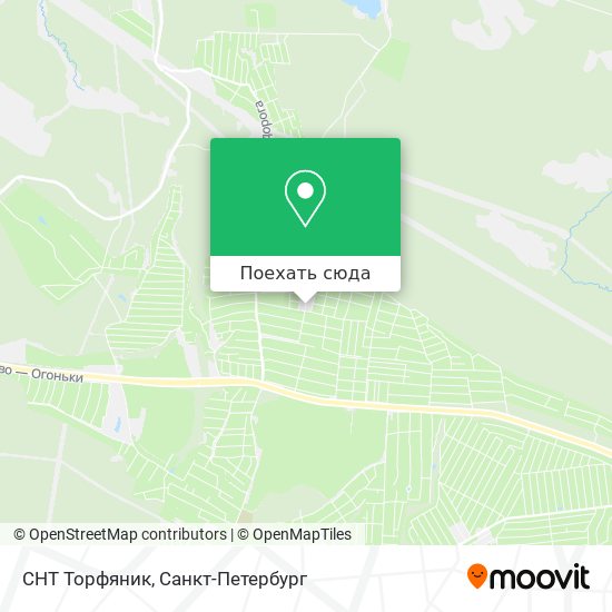 Карта СНТ Торфяник