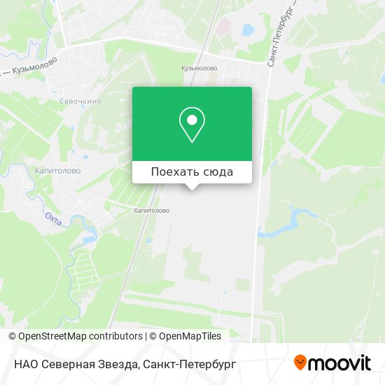 Карта НАО Северная Звезда