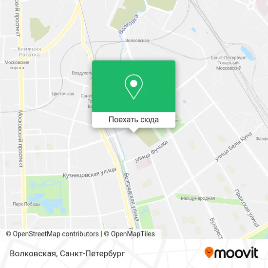 Карта Волковская