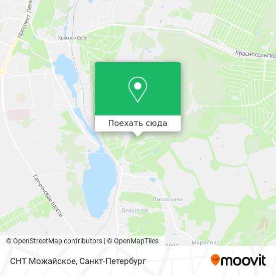 Карта СНТ Можайское