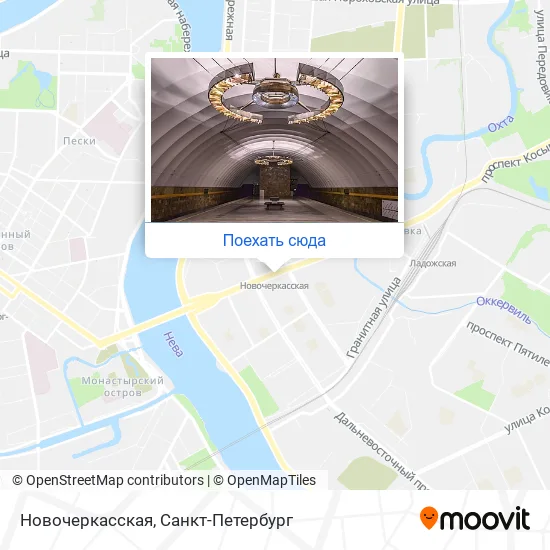 Карта Новочеркасская