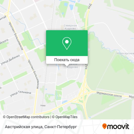 Карта Австрийская улица