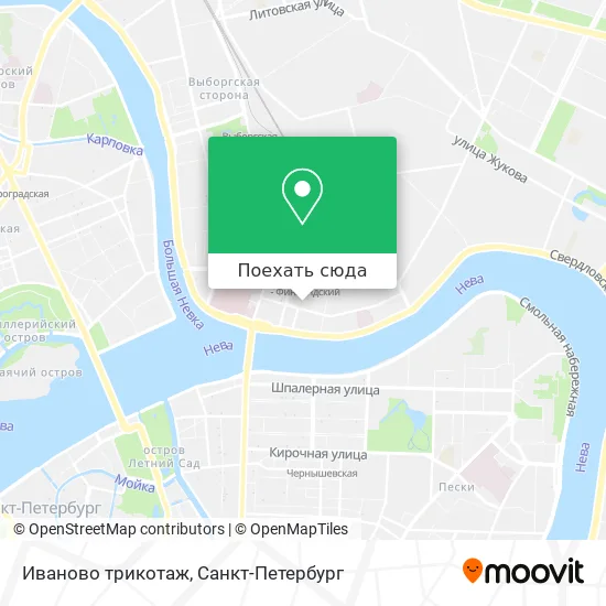 Карта Иваново трикотаж