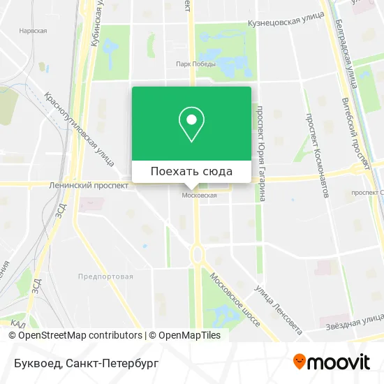 Карта Буквоед