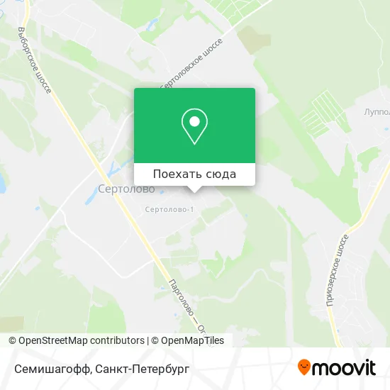 Карта Семишагофф