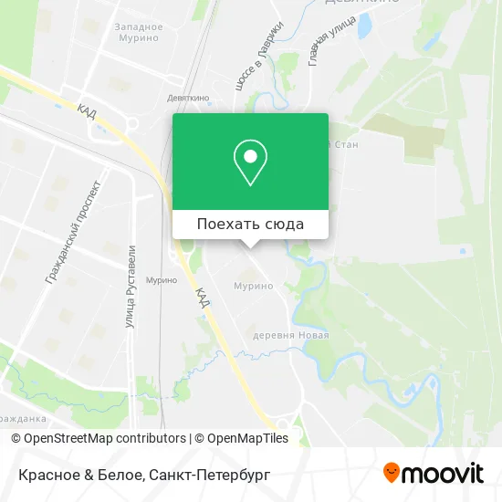 Карта Красное & Белое