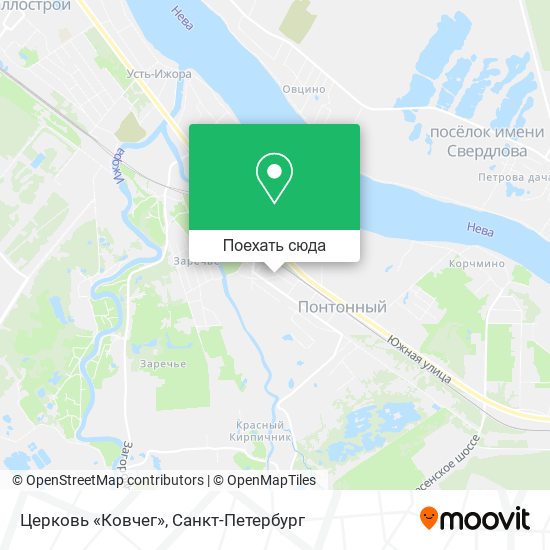 Карта Церковь «Ковчег»