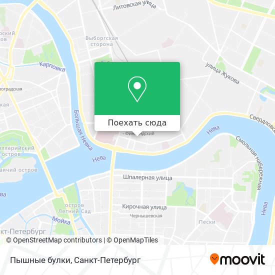 Карта Пышные булки