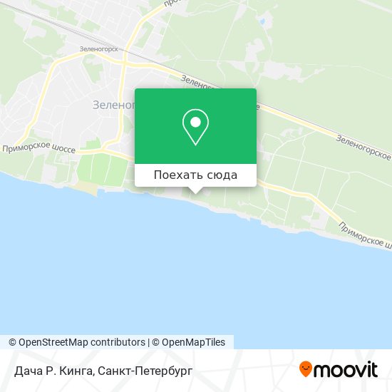 Карта Дача Р. Кинга