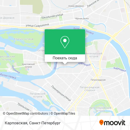 Карта Карповская