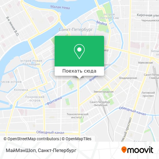 Карта МайМэнШоп