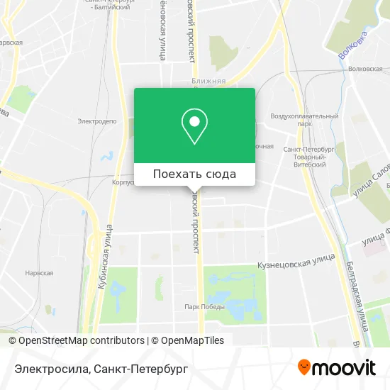 Карта Электросила