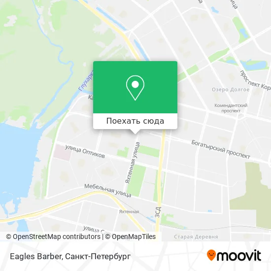 Карта Eagles Barber