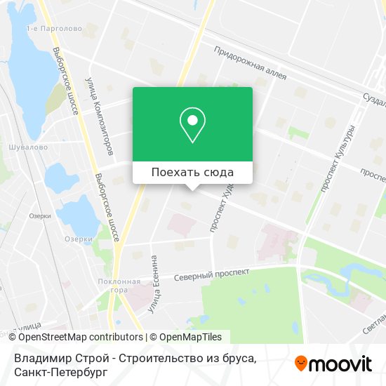 Карта Владимир Строй - Строительство из бруса