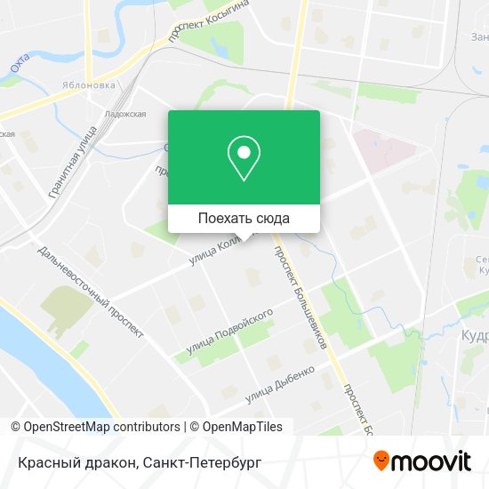 Карта Красный дракон