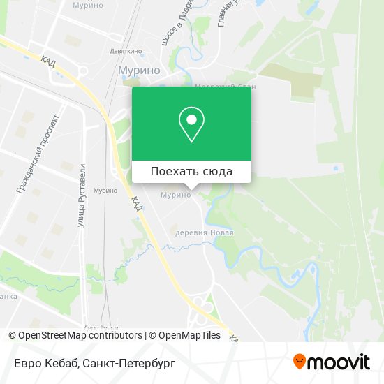 Карта Евро Кебаб