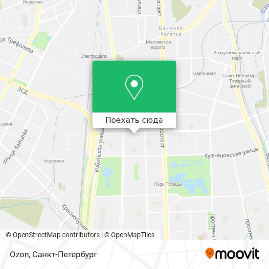 Карта Ozon