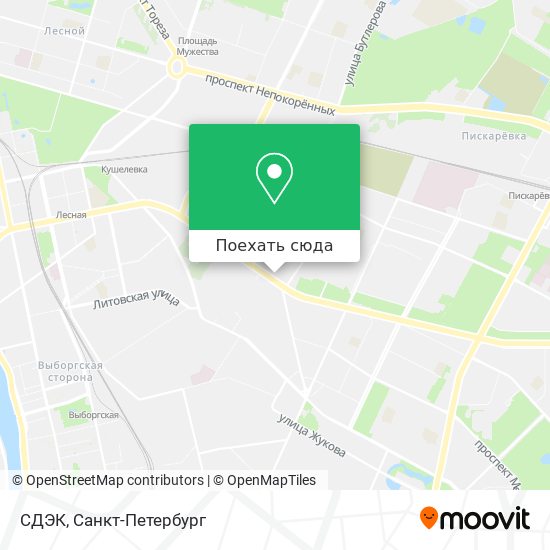 Карта СДЭК