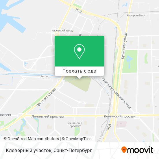 Карта Клеверный участок
