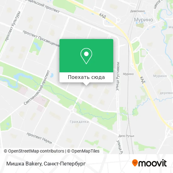 Карта Мишка Bakery
