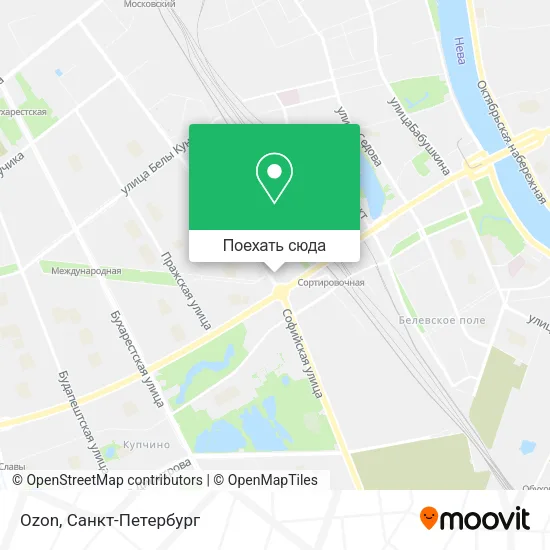 Карта Ozon
