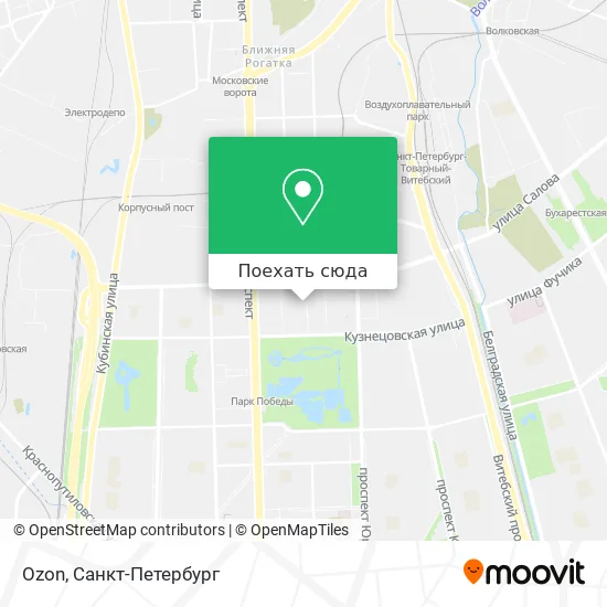 Карта Ozon