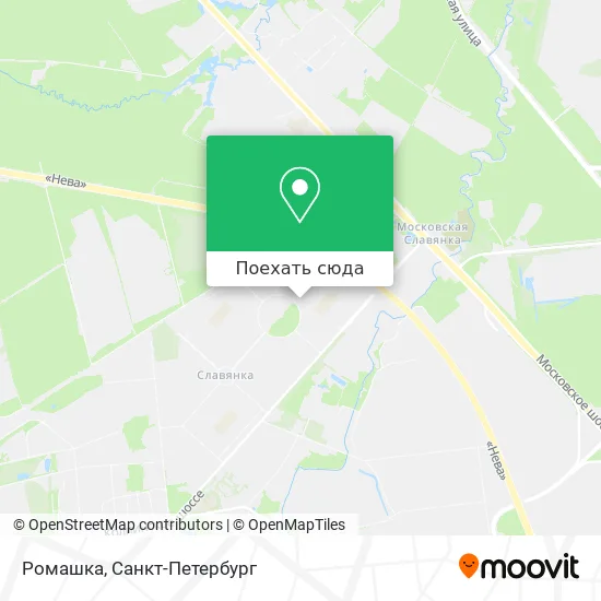 Карта Ромашка