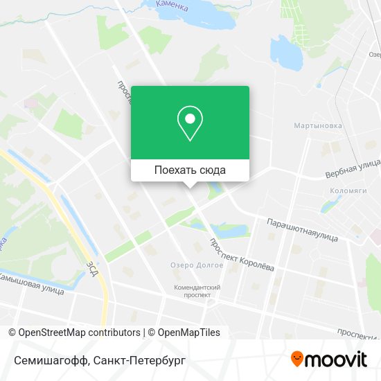 Карта Семишагофф