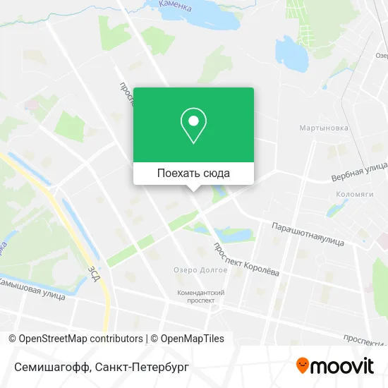 Карта Семишагофф