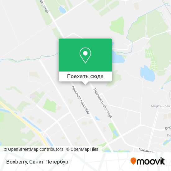 Карта Boxberry