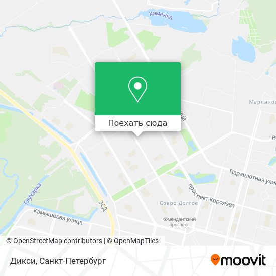 Карта Дикси