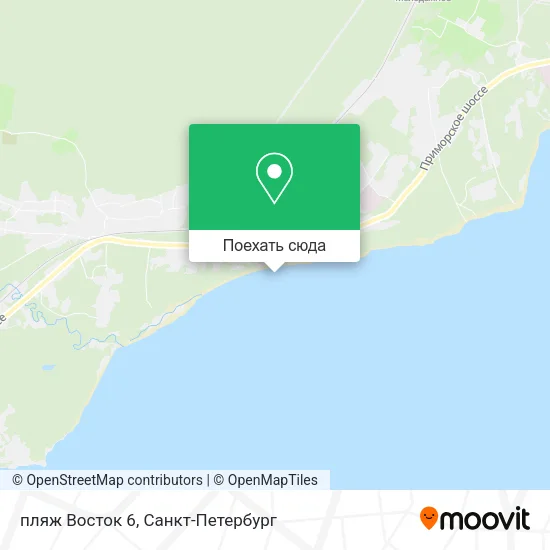 Карта пляж Восток 6