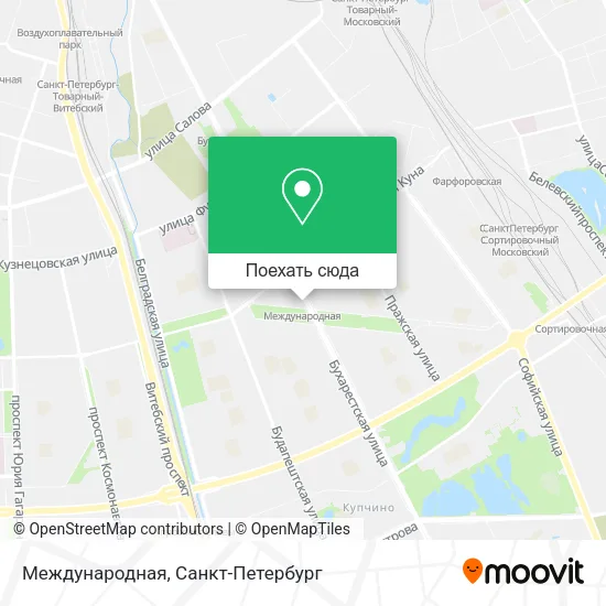Карта Международная