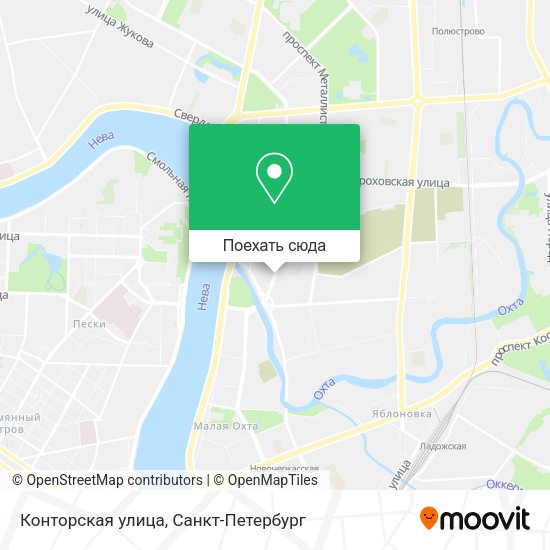 Карта Конторская улица