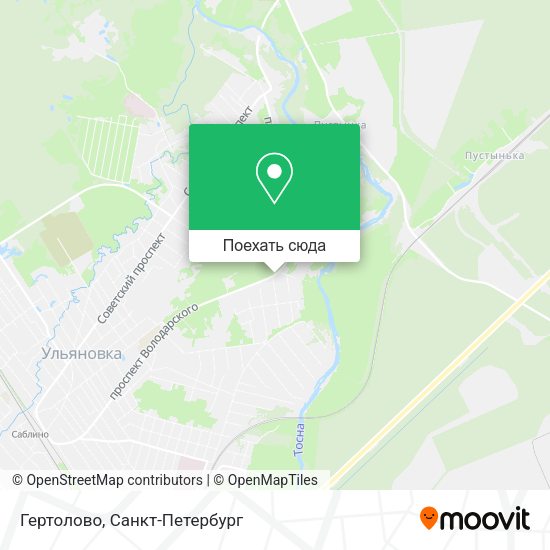 Карта Гертолово