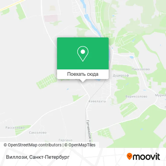 Карта Виллози