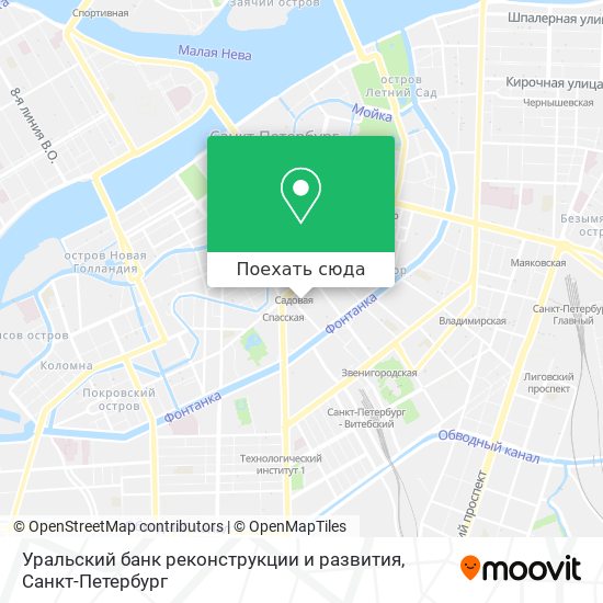 Карта Уральский банк реконструкции и развития